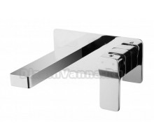 Смеситель Omnires Slide SL7715CR для раковины, скрытого монтажа, хром