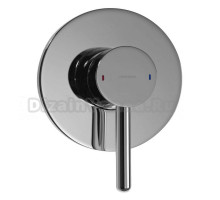 Смеситель Omnires Y Y1245CR для душа, скрытого монтажа, круг, хром