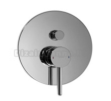 Смеситель Omnires Y Y1235CR для ванны, скрытого монтажа, круг, хром