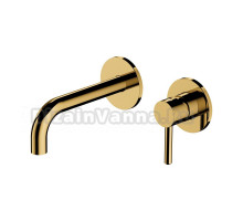 Смеситель Omnires Y Y1215HGL для раковины, горизонталь, скрытого монтажа, золото