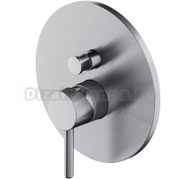 Смеситель Omnires Y Y1235NI для ванны, скрытого монтажа, круг, никель