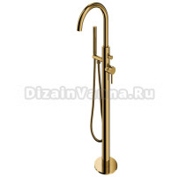 Смеситель Omnires Y Y1233GL напольный для ванны, золото