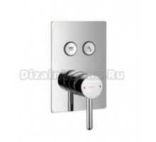 Смеситель Omnires Y GoClick Y1235GCPROCR для ванны, скрытого монтажа, хром