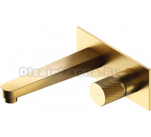 Смеситель Omnires Contour CT8015GLB С ВНУТРЕННЕЙ ЧАСТЬЮ, для раковины, золото