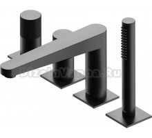 Смеситель Omnires Contour CT8032AT на борт ванны, антрацит