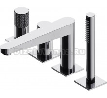 Смеситель Omnires Contour CT8032CR на борт ванны, хром