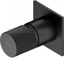 Смеситель Omnires Contour CT8045AT C ВНУТРЕННЕЙ ЧАСТЬЮ, для душа, антрацит