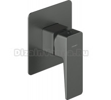 Смеситель Omnires Parma PM7445GR C ВНУТРЕННЕЙ ЧАСТЬЮ, для душа, графит