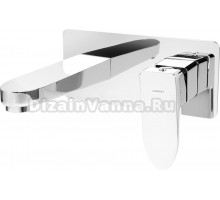 Смеситель Omnires Siena SN7315CR С ВНУТРЕННЕЙ ЧАСТЬЮ, для раковины, хром