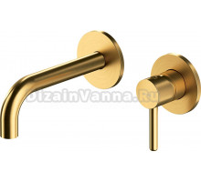 Смеситель Omnires Y Y1215HGLB С ВНУТРЕННЕЙ ЧАСТЬЮ, для раковины, золото