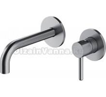 Смеситель Omnires Y Y1215HNI С ВНУТРЕННЕЙ ЧАСТЬЮ, для раковины, никель