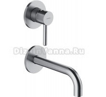 Смеситель Omnires Y Y1215NNI С ВНУТРЕННЕЙ ЧАСТЬЮ, для раковины, никель