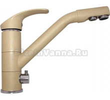 Смеситель Paini Pilot 04AV543KM для кухонной мойки, бежевый гранит