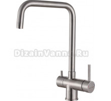 Смеситель Paulmark Wetter We213030-SS для кухонной мойки, нержавеющая сталь