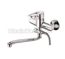 Смеситель для ванны Raiber Pikus/R14 R1403, хром