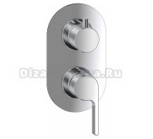 Смеситель Webert DoReMi DR860101015 для ванны, хром