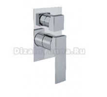 Смеситель Webert Pegaso PE880106015 для душа встраиваемый, с девиатором, хром