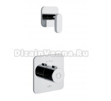 Смеситель Webert Living LV971302015 для душа, термостатический, встраиваемый, на 1 поток, хром