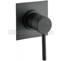 Смеситель Webert Elio EL880101560 для душа, черный матовый