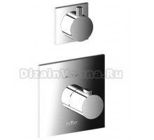 Смеситель Webert Elio EL971302015 для душа, термостатический, встраиваемый, на 1 поток, хром