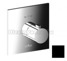 Смеситель Webert Elio El972101560 для душа, термостатический, встраиваемый, черный матовый