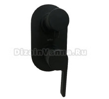 Смеситель Webert DoReMi DR860101560 для ванны, черный матовый