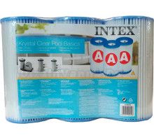 Картридж Intex Krystal Clear тип A 29003 для фильтр-насосов, 3 шт.