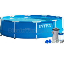 Каркасный бассейн Intex Metal Frame 28202 305x76 см