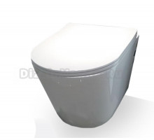 Унитаз CeramaLux NS 5178 36 x 51.5 x 36 см подвесной, безободковый, сиденье ультратонкое, Soft Close
