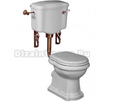 Унитаз Migliore Bella ML.BLL-25.112.BL, фурнитура бронза