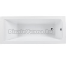 Акриловая ванна Aquanet Bright 170x70 с каркасом, белая