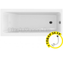 Акриловая ванна Cersanit Crea 180 см + слив-перелив