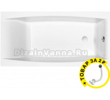 Акриловая ванна Cersanit Virgo 150 см + слив-перелив