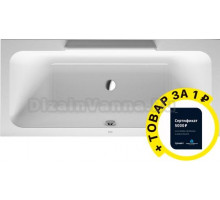 Акриловая ванна Duravit DuraStyle 180x80 + сертификат Duravit на установку сантехники
