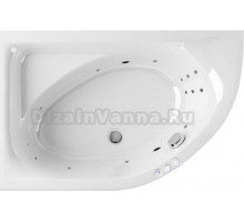 Акриловая ванна Excellent Aquarella WAEX.ARL17.SMART L, 170х110