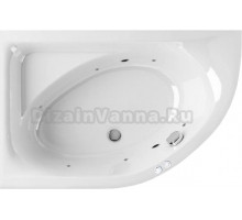 Акриловая ванна Excellent Aquarella WAEX.ARL15.SOFT L, 150х100