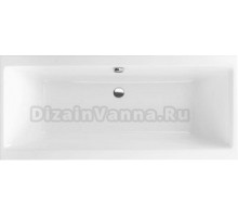 Акриловая ванна Excellent Pryzmat Slim 180х80