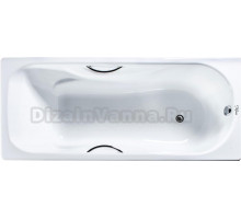Чугунная ванна Maroni Grande lux 180x80, с ручками