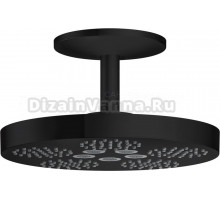 Верхний душ Axor One 48494670 черный матовый