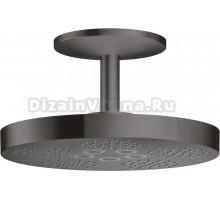 Верхний душ Axor One 48494340 шлифованный черный хром