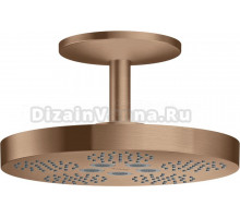Верхний душ Axor One 48494310 шлифованное красное золото