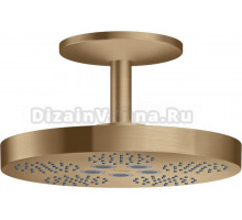 Верхний душ Axor One 48494140 шлифованная бронза