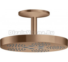 Верхний душ Axor One 48493310 шлифованное красное золото