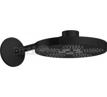 Верхний душ Axor One 48492670 черный матовый